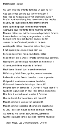 Victor Hugo, Melancholia